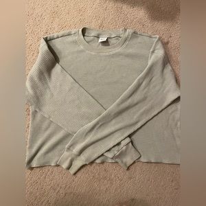 Aritzia TNA Waffle Long Sleeve